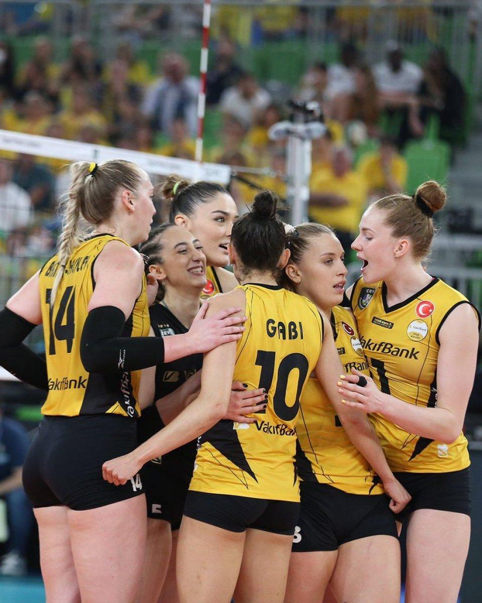 Vakıfbank Avrupa Şampiyonu oldu