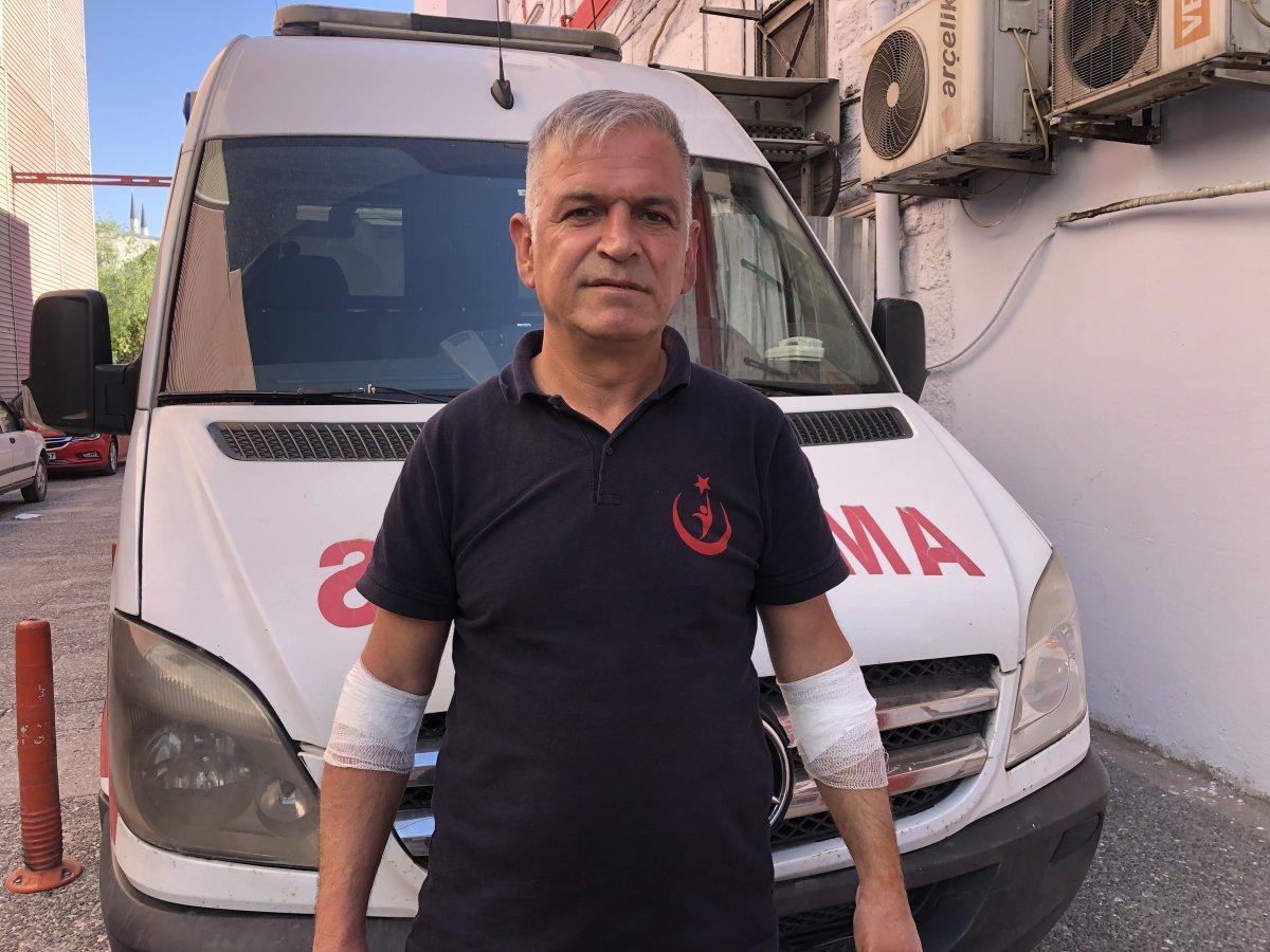 Gaziantep'te hastanede bıçaklı saldırı