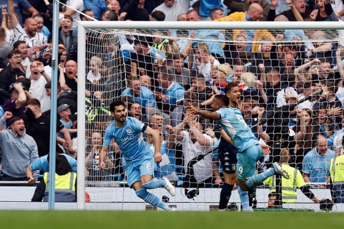 Premier Lig'de şampiyon Manchester City