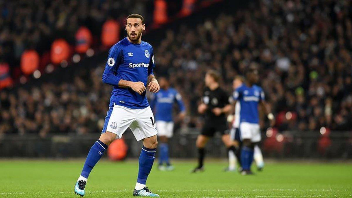 Cenk Tosun, Everton'a veda etti