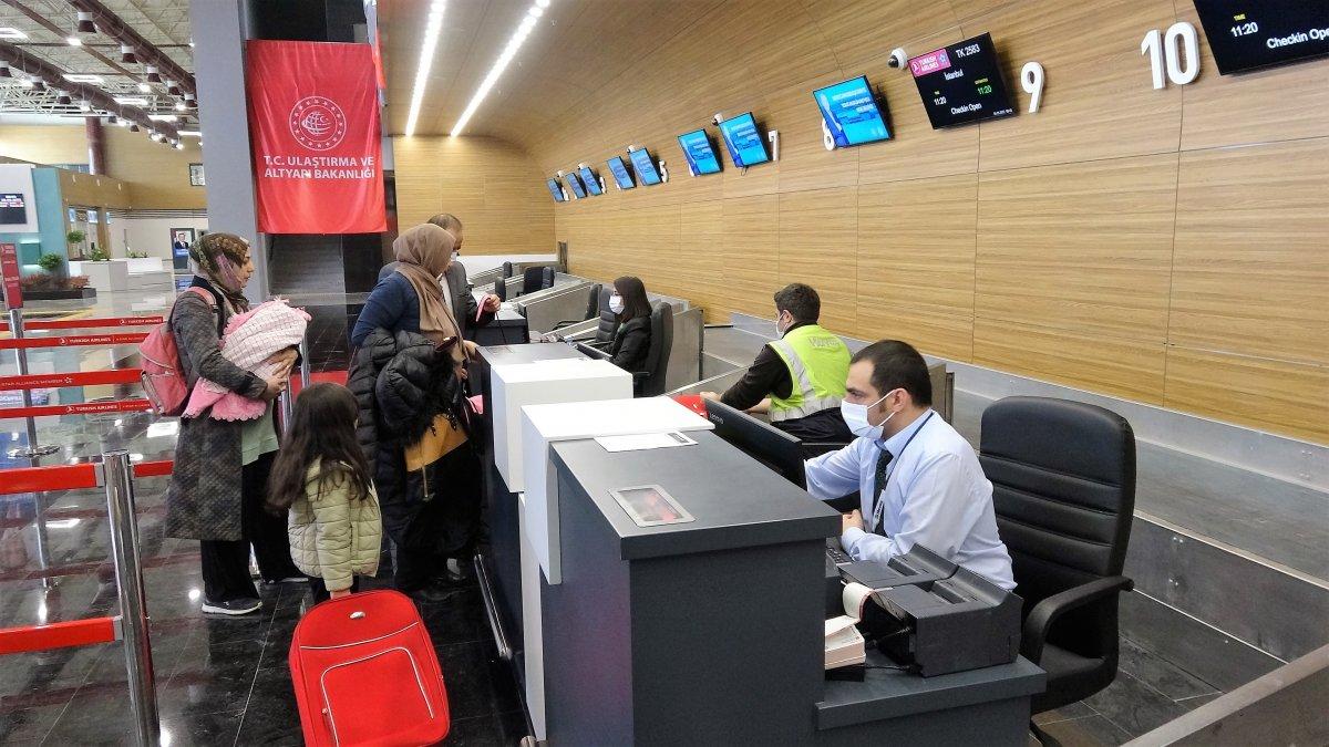 Tokat Havalimanı'na yoğun ilgi: 37 günde 10 bin yolcu