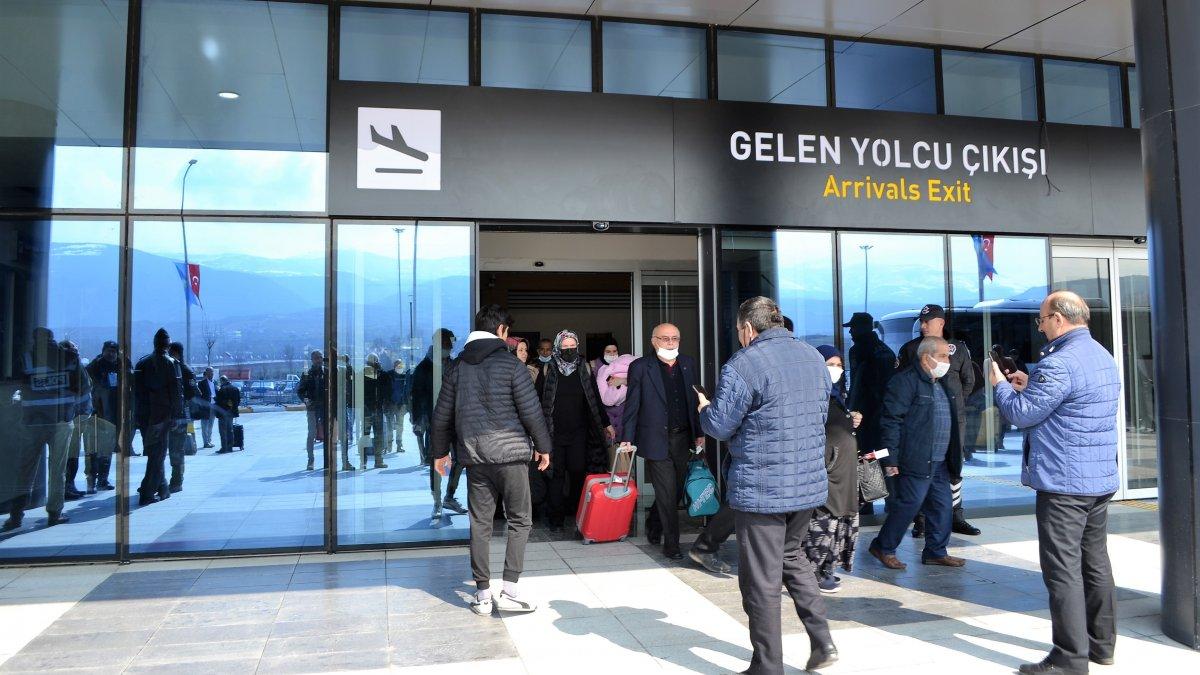 Yeni Tokat Havaalanı'nda yoğunluk yaşanıyor