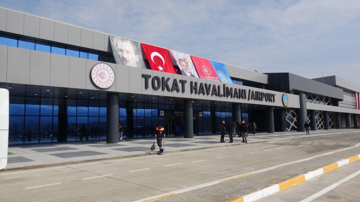 Tokat Havalimanı'na yoğun ilgi: 37 günde 10 bin yolcu