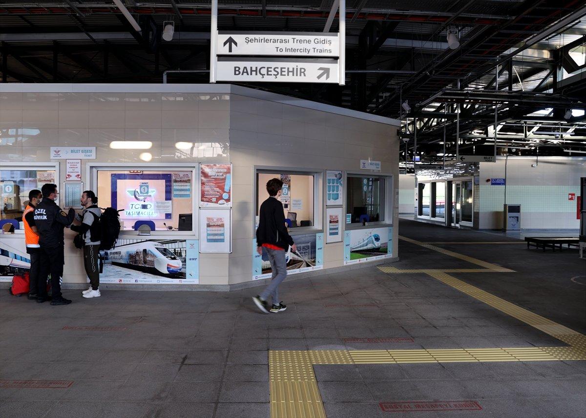 Halkalı-Bahçeşehir arası banliyö seferleri başladı