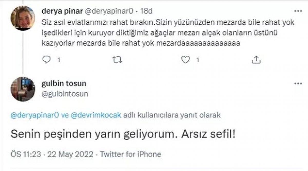 FOX spikeri Gülbin Tosun'dan, Mahra Melin Pınar'ın annesine 'Arsız sefil' hakareti