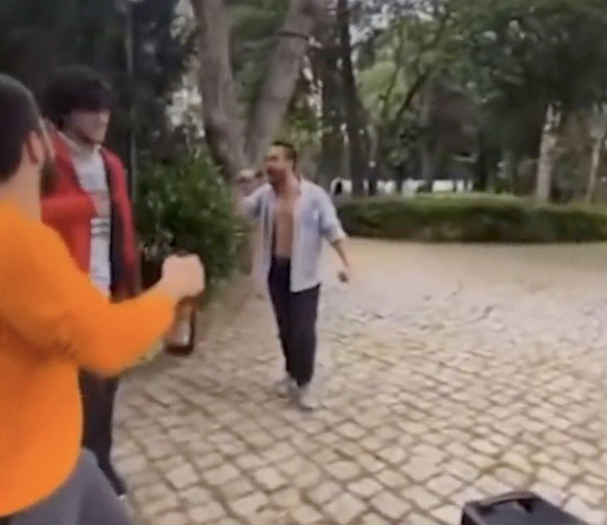 Boğaziçili öğrencinin 'Dikkat, Allah konuşuyor' sözlerine tepki