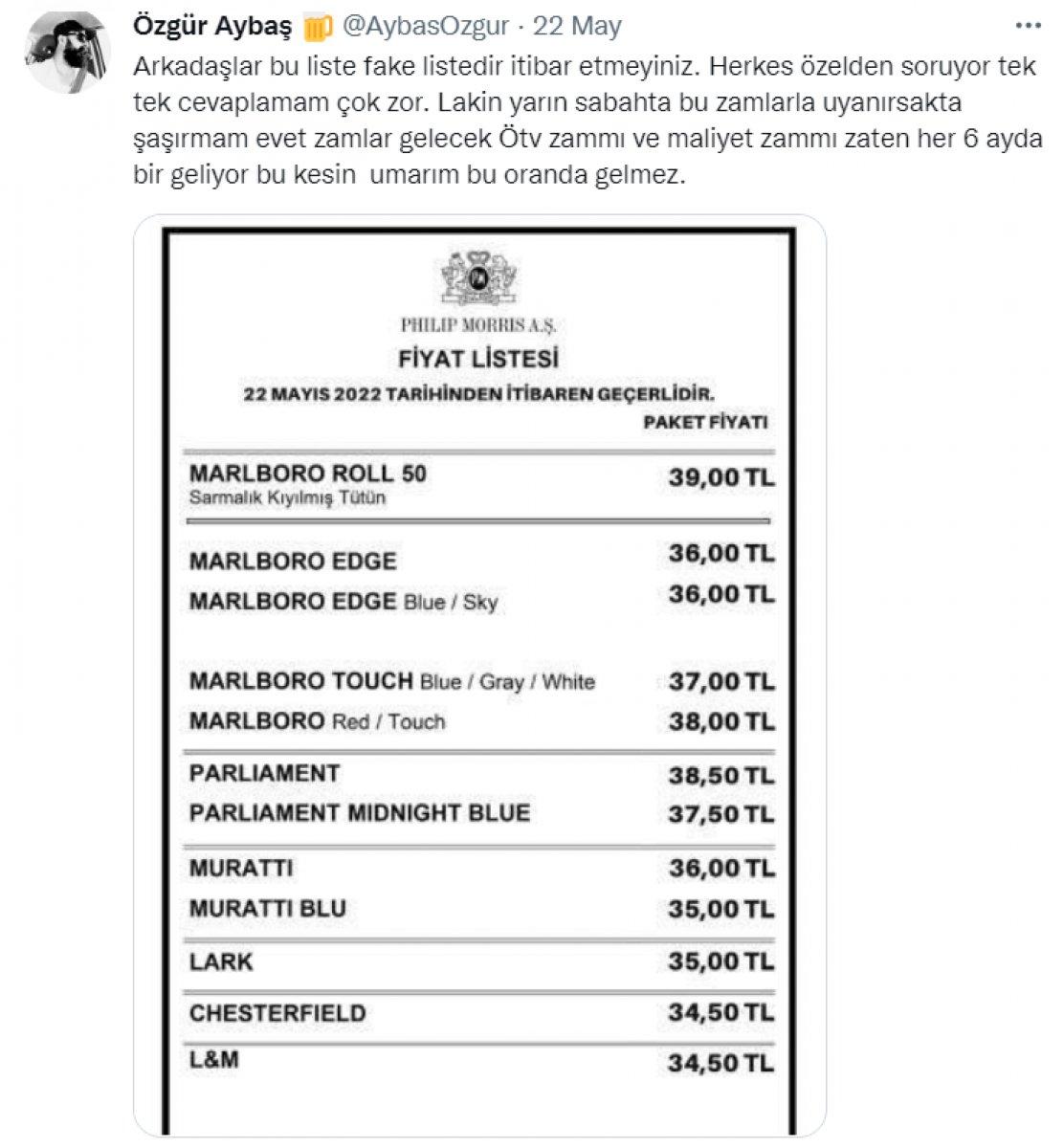 Sigaraya zam mı geldi, gelecek mi? 24 Mayıs sigara zammı son durum...