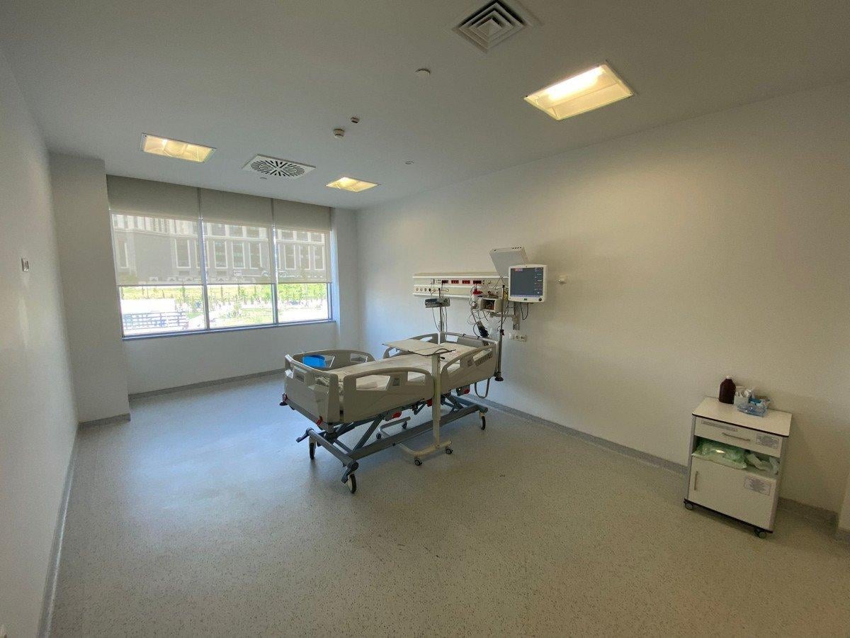 Ankara Şehir Hastanesi'nde 120 koronavirüs hastası kaldı