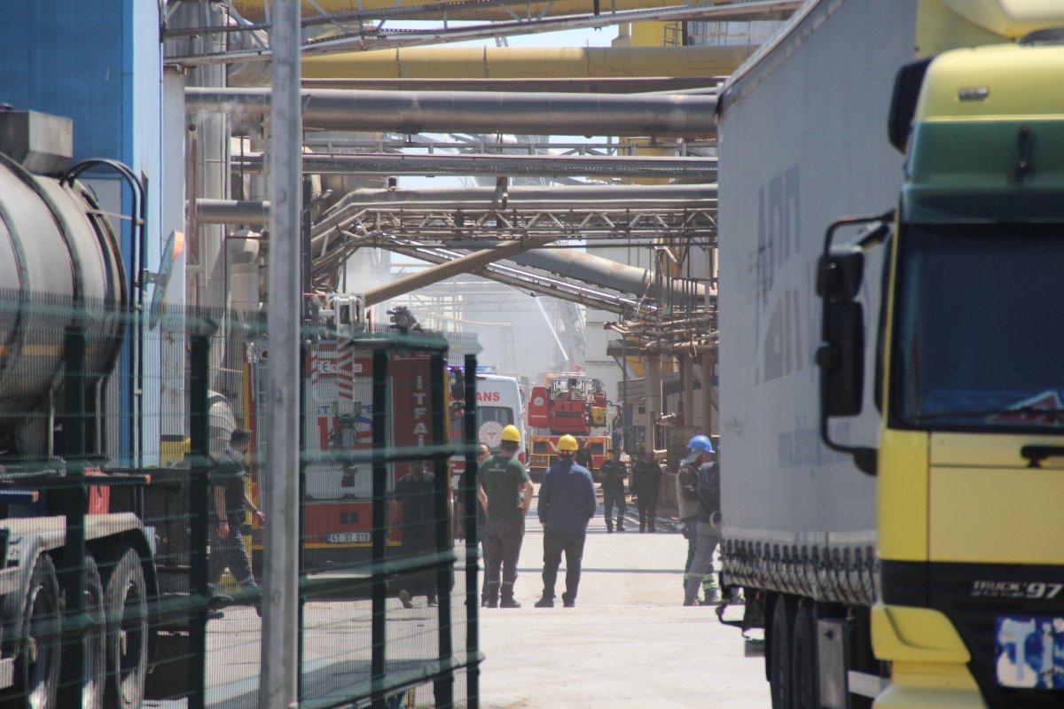 Kocaeli’de bir fabrikanın buhar kazanı patladı: O an