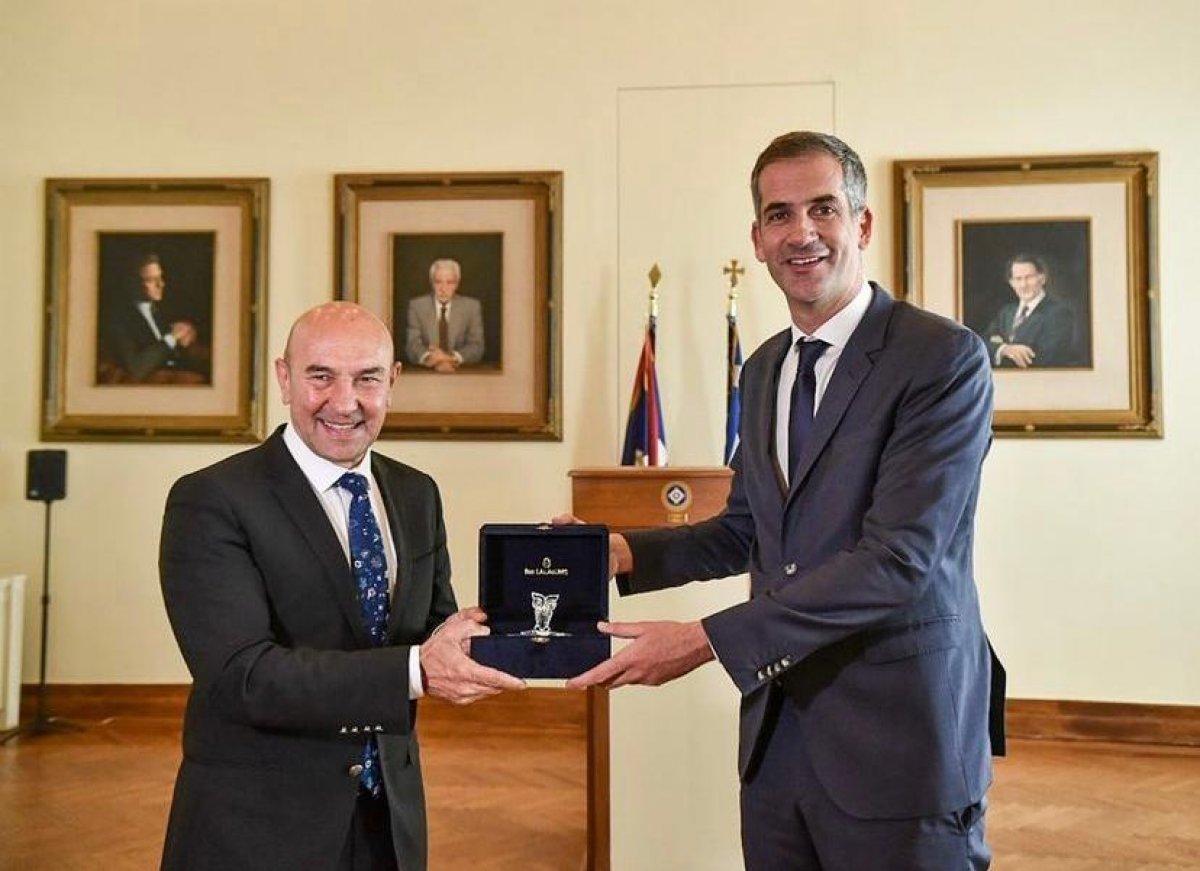 Tunç Soyer'den Yunanistan'a ziyaret