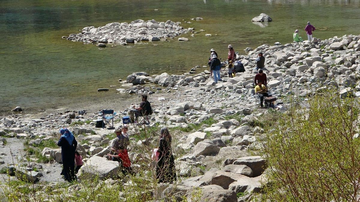 Bitlis'teki Nemrut Krater Gölü'nde turizm başladı