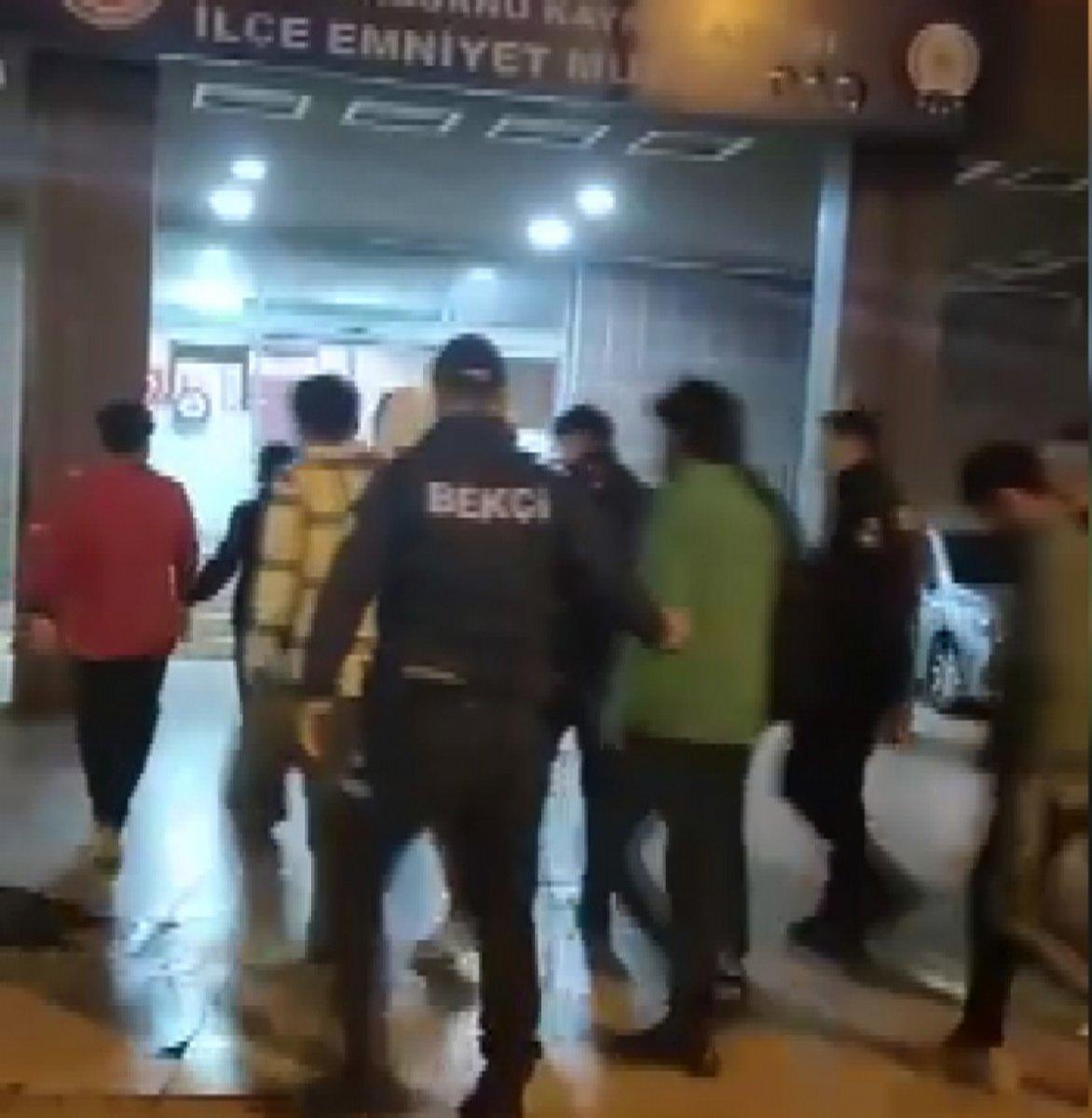 Zeytinburnu'nda 54 kaçak göçmen yakalandı