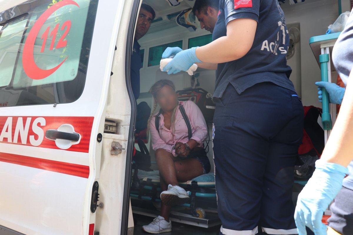 Antalya'da otel yakmaya çalışan kadına gözaltı