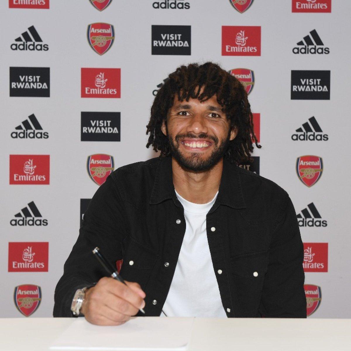 Arsenal, Elneny ile sözleşme yeniledi