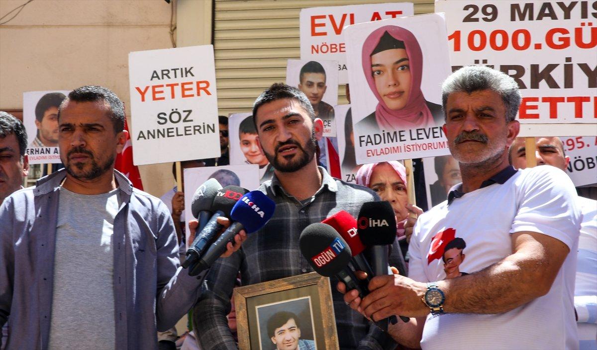 Evlat nöbetine 3 aile daha katıldı