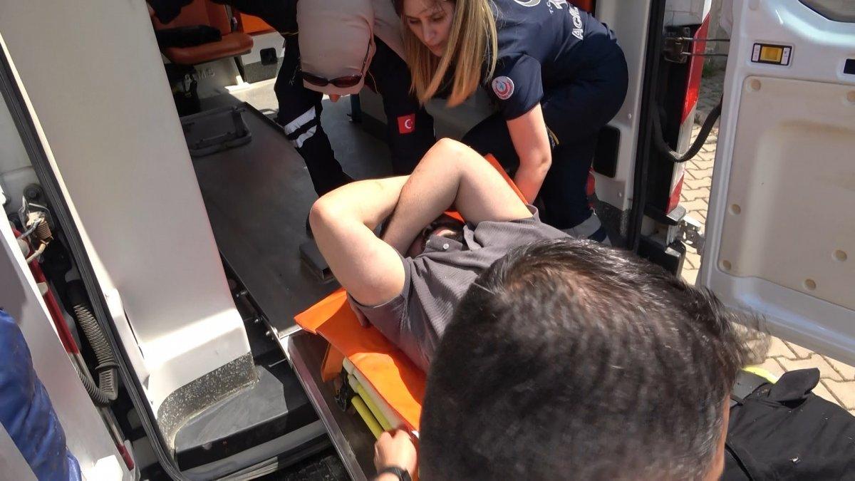 Bursa'da yakalanmamak için polise ateş açtı