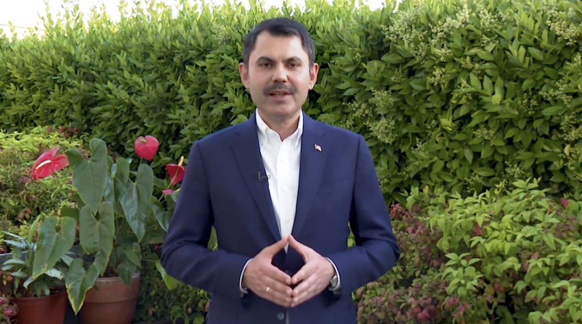 Murat Kurum vatandaşları Atatürk Havalimanı'ndaki fidan dikim törenine davet etti