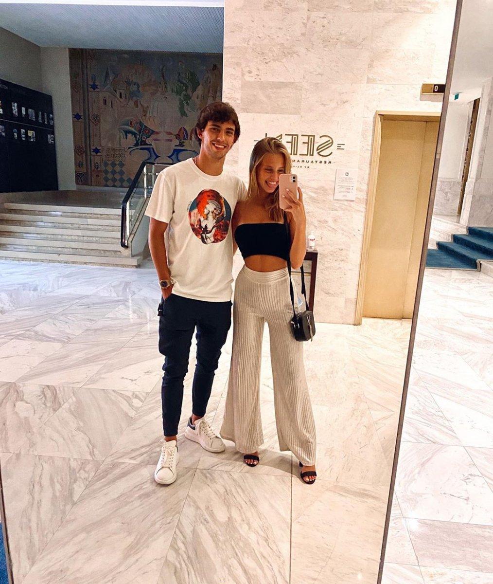 Joao Felix'in sevgilisi Magui Corceiro, Pedro Porro'yla aldattı iddiası