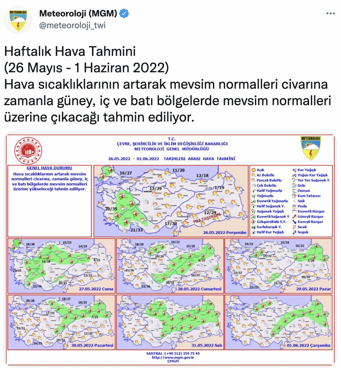 Türkiye genelinde sıcaklıklar 12 derece birden artacak