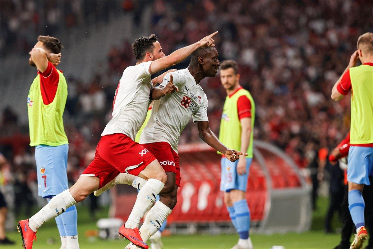 Kayserispor'u yenen Sivasspor, Ziraat Türkiye Kupası'nı kazandı