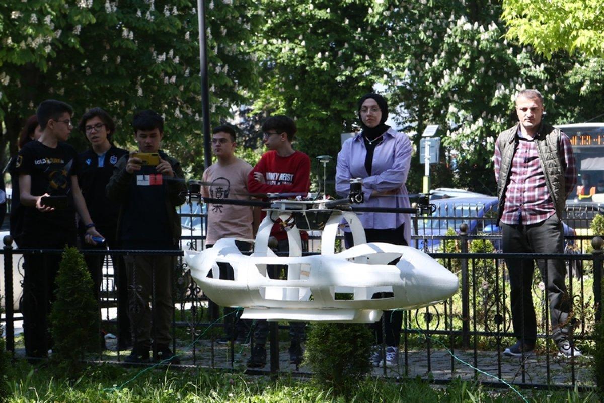 Trabzon'da, TEKNOFEST birincisi gençlerin hayali 