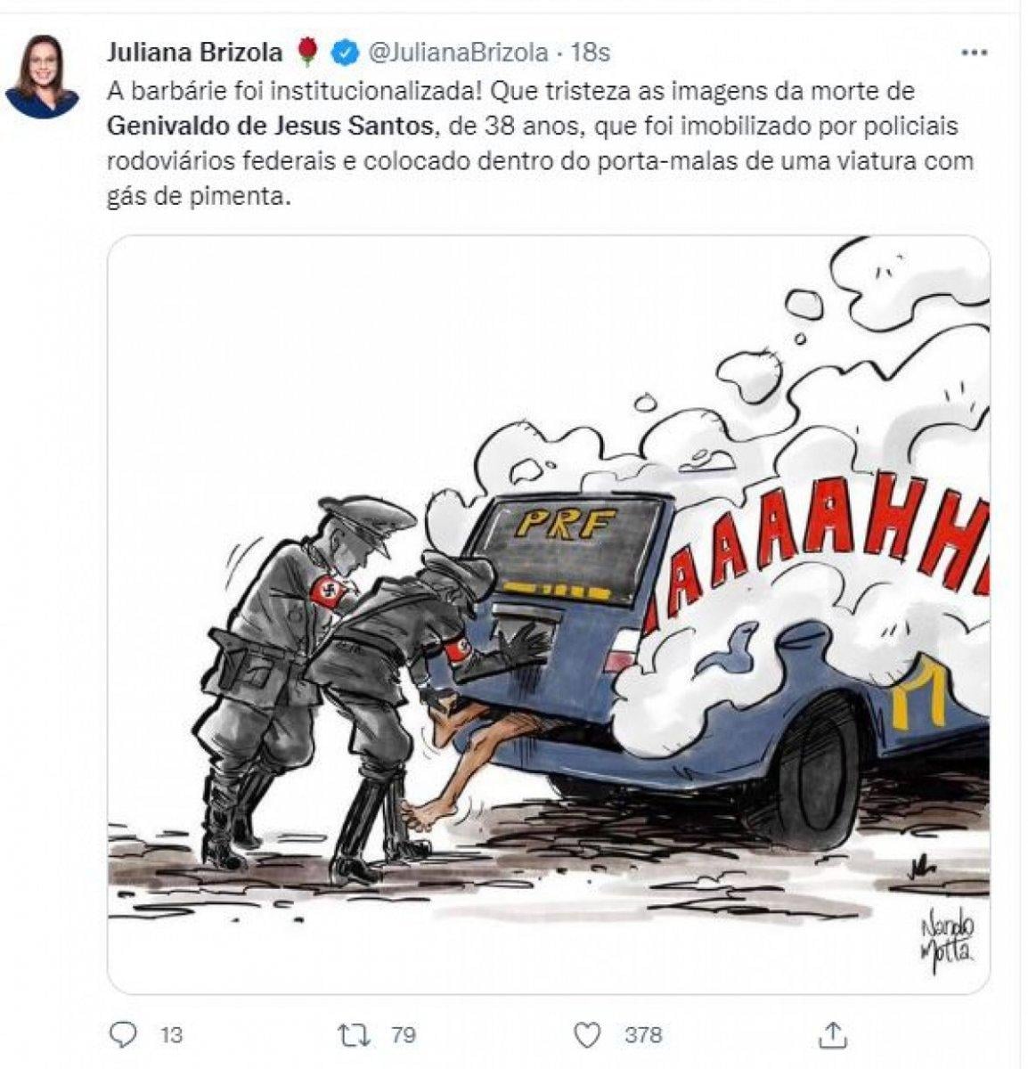 Brezilya'da polis, gözaltına aldığı siyahiyi gaz bombasıyla öldürdü