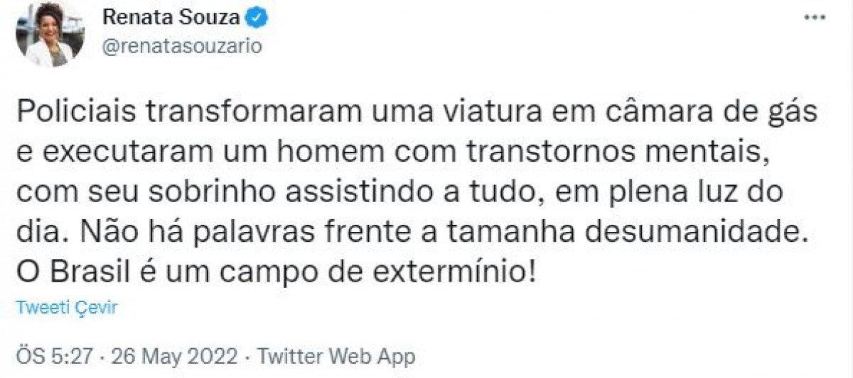 Brezilya'da polis, gözaltına aldığı siyahiyi gaz bombasıyla öldürdü