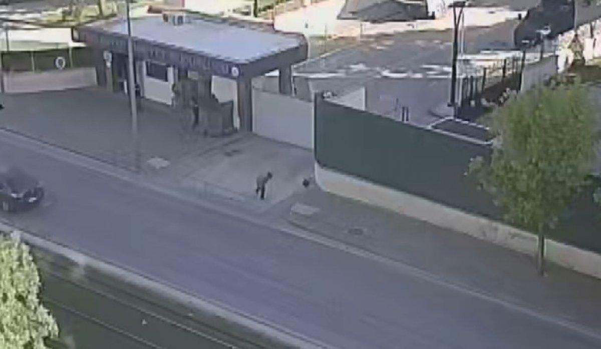 Gaziantep'teki saldırganın emniyet önüne geldiği anlar