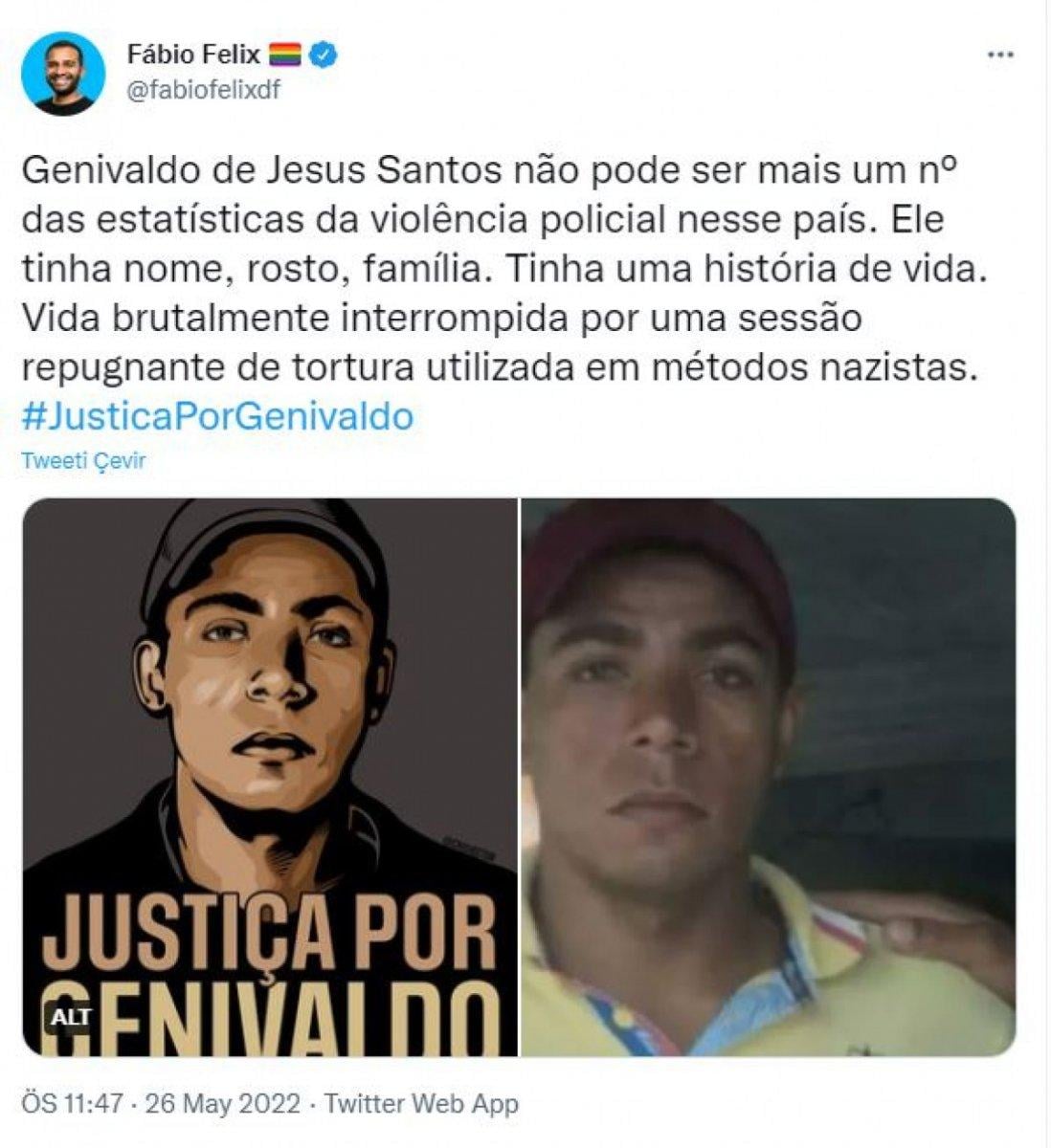 Brezilya'da polis, gözaltına aldığı siyahiyi gaz bombasıyla öldürdü