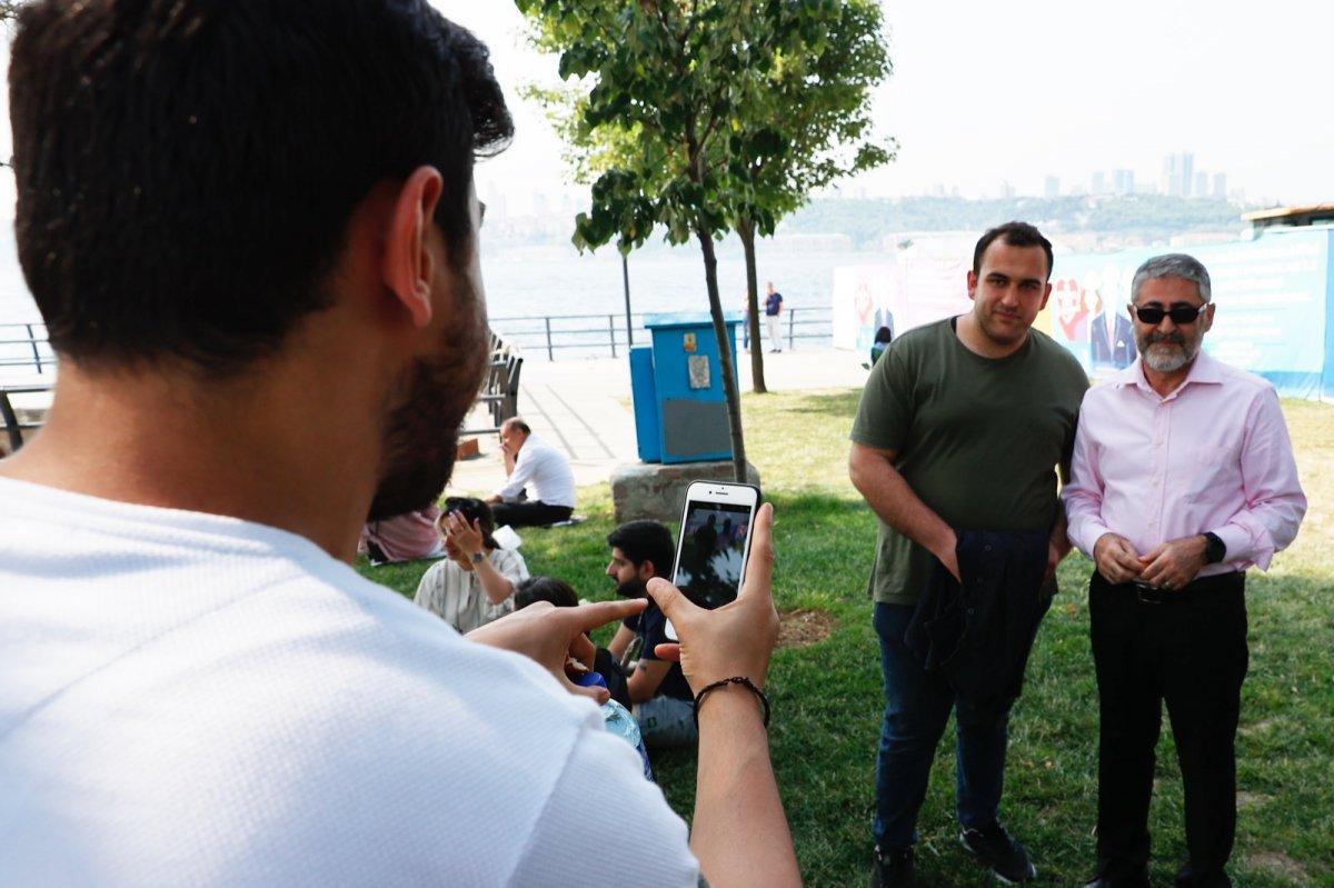 Nureddin Nebati, İstanbul'da vatandaşları dinledi