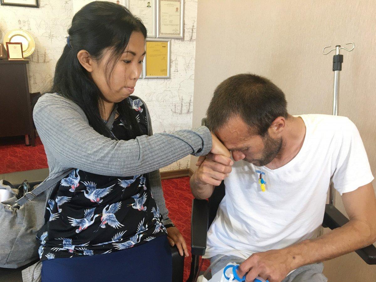 Antalya'da Japon gelin, Türk eşine böbreğini verdi