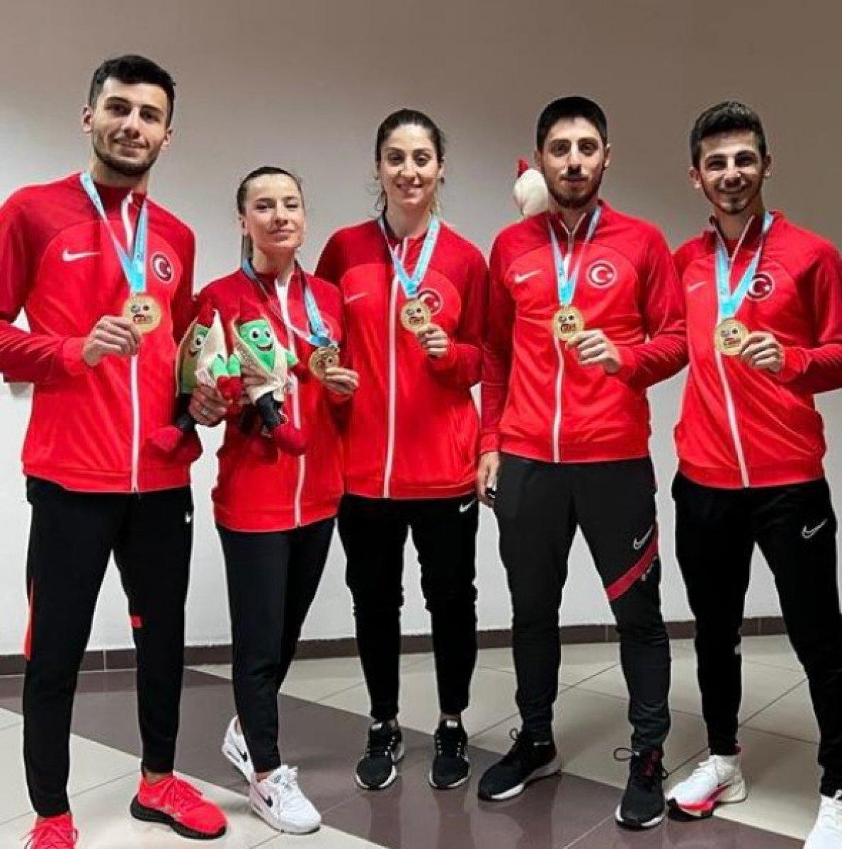 Avrupa Karate Şampiyonası'nda 4 altın madalya