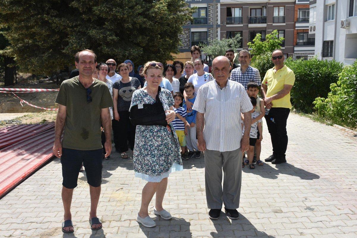 İzmir’de, belediyeye ‘çocuk parkı’ tepkisi