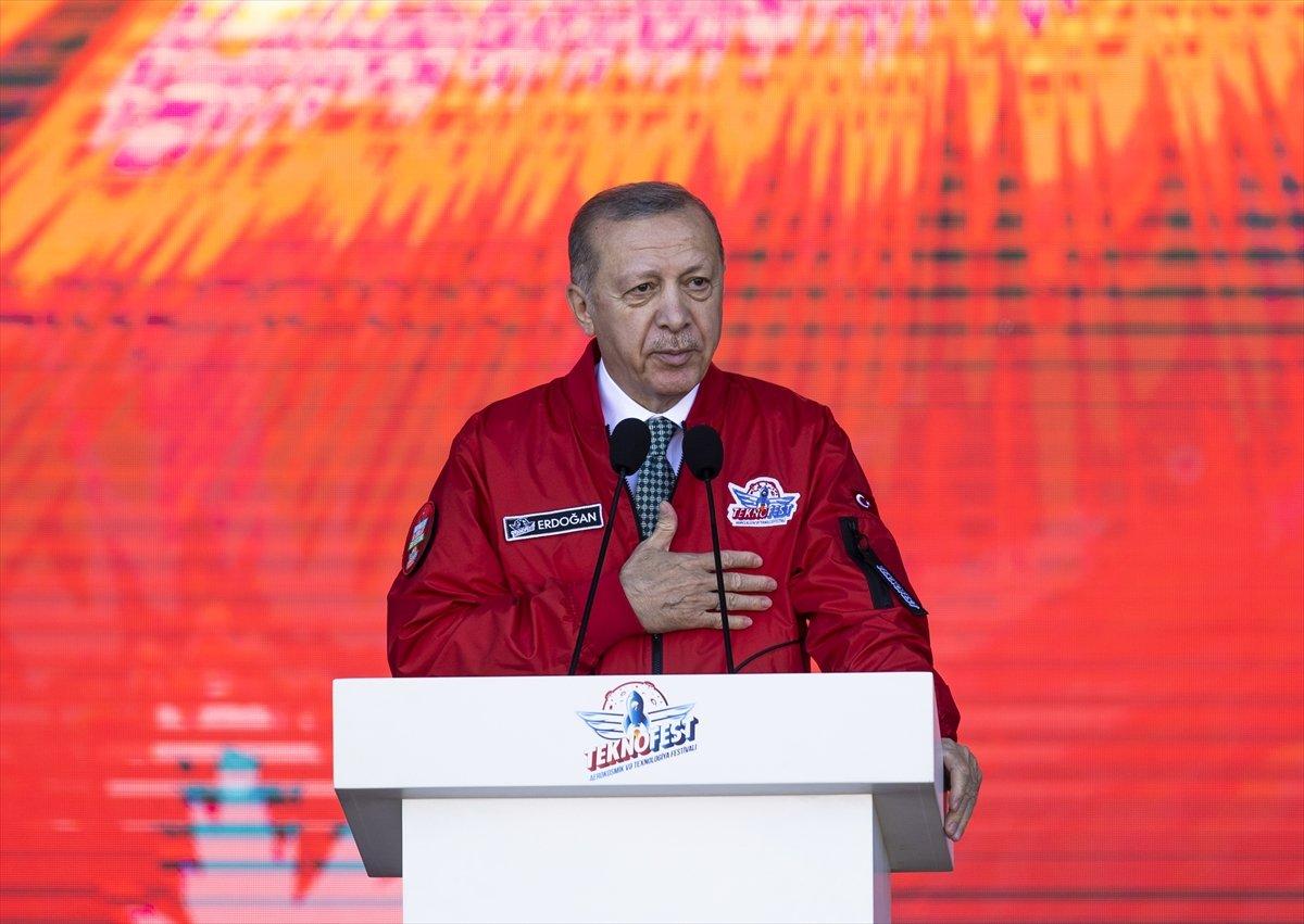 Cumhurbaşkanı Erdoğan'ın Azerbaycan TEKNOFEST konuşması