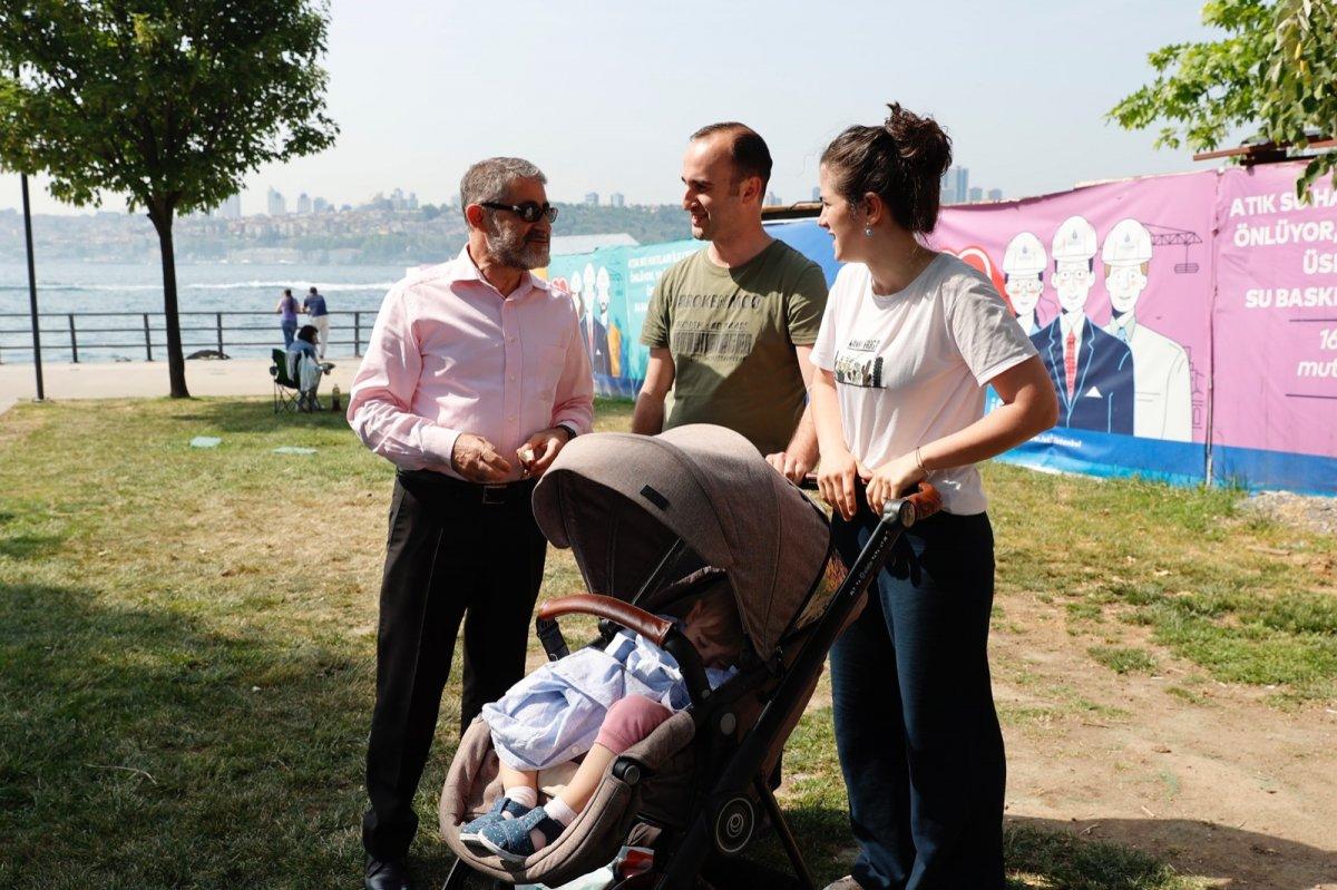 Nureddin Nebati, İstanbul'da vatandaşları dinledi