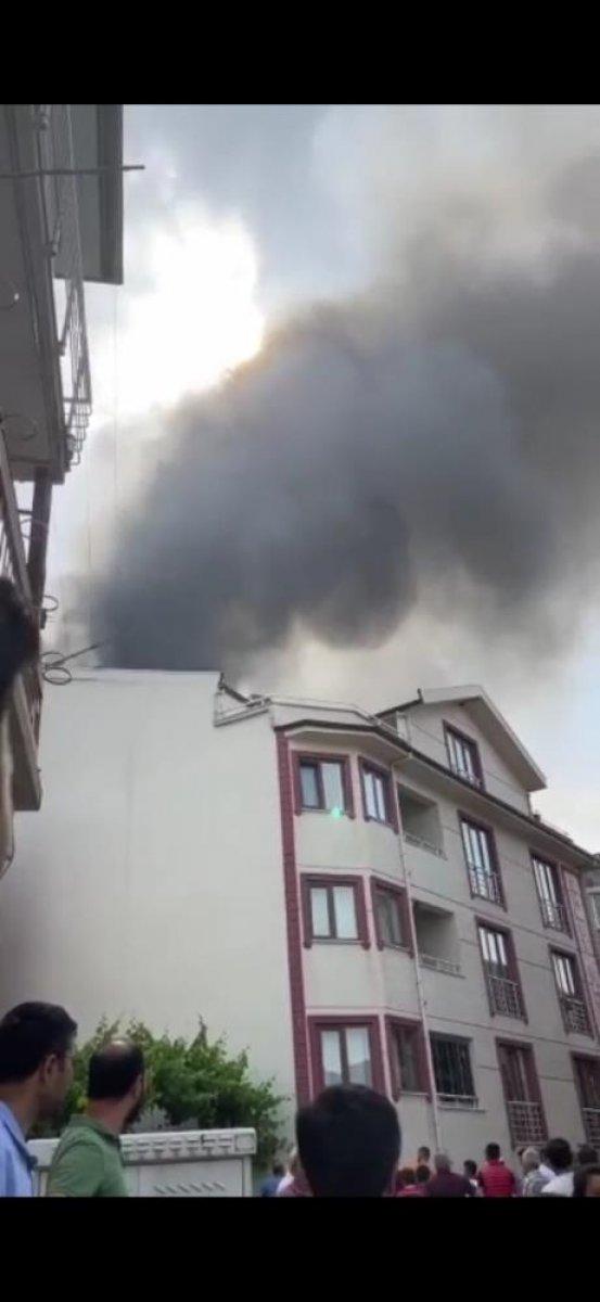 Bursa'da çıkan yangın sonrası ev kullanılamaz hale geldi