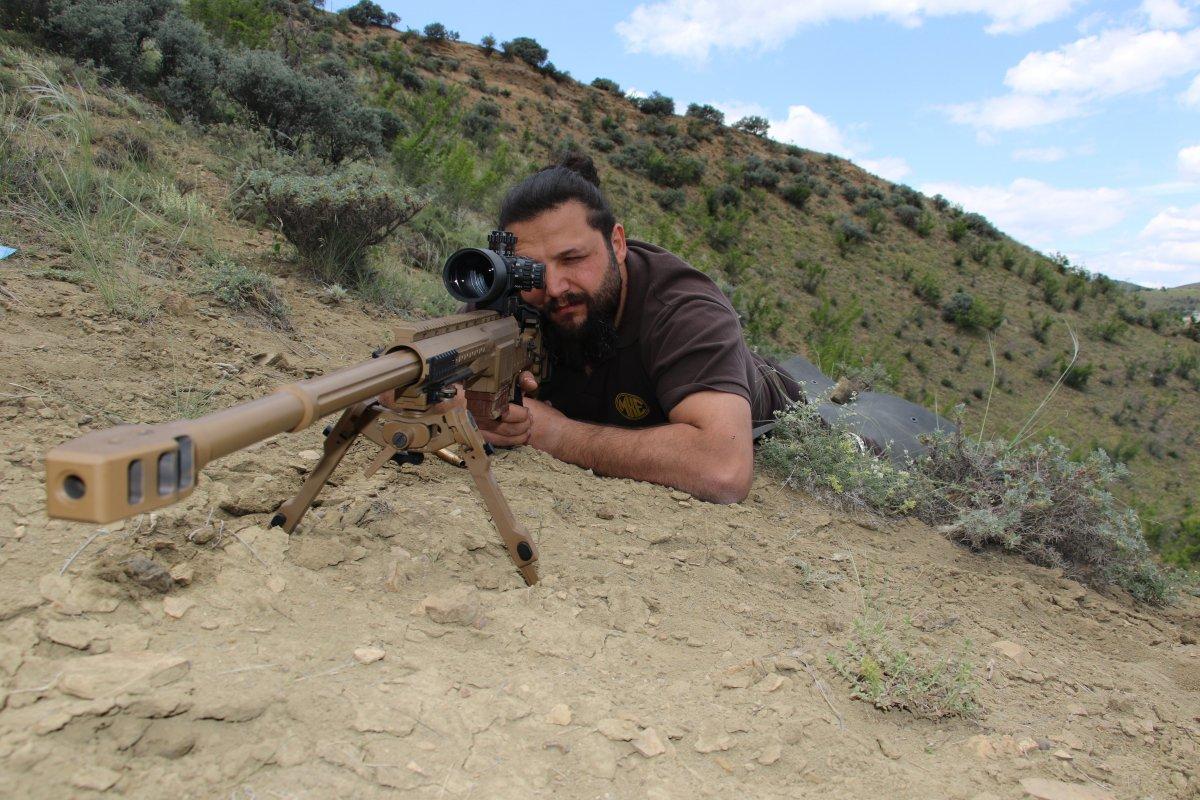 Türkiye'nin ilk kalibreli uzman nişancı tüfeği, testlerden başarıyla geçti