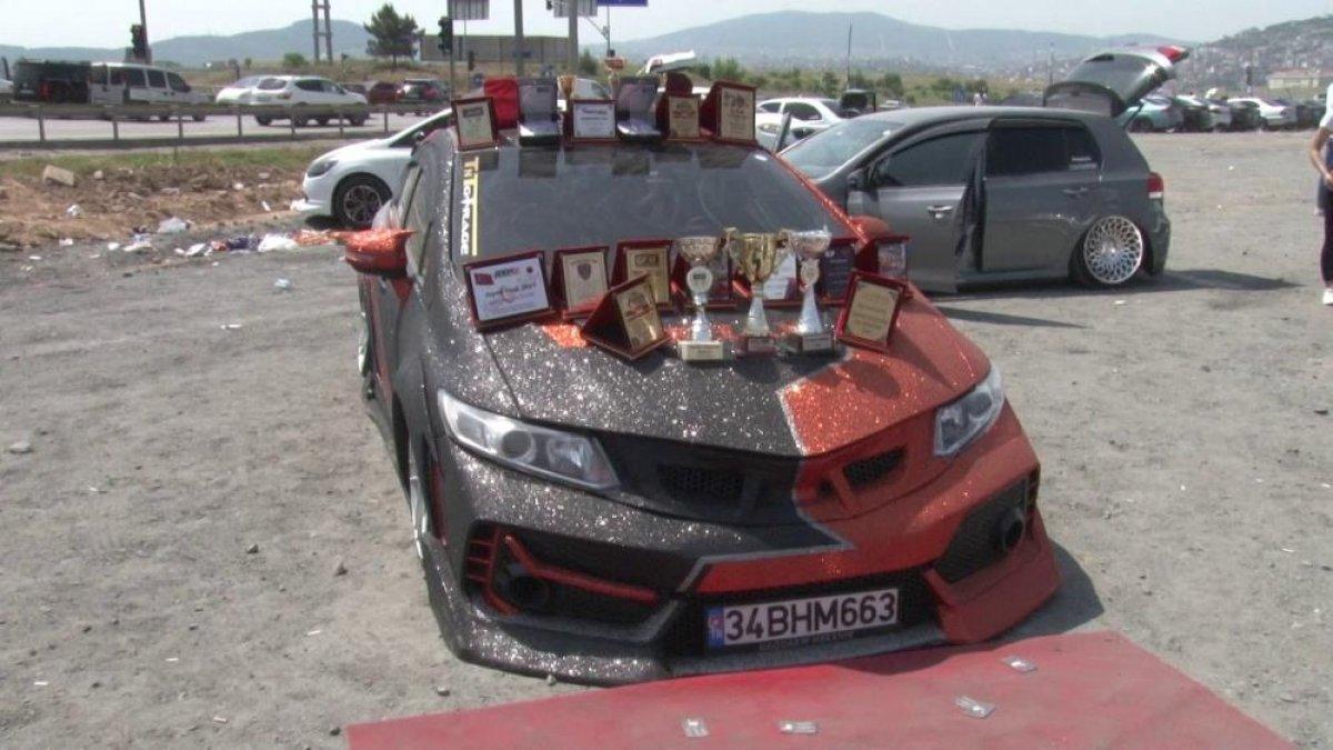 Modifiye tutkunları İstanbul'da bir araya geldi