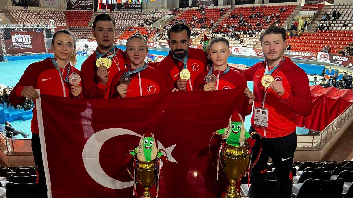 Avrupa Karate Şampiyonası'nda Türkiye'den tarihi başarı