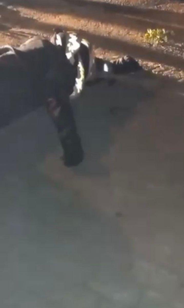 Sakarya’da 2 kişinin öldüğü kaza anı