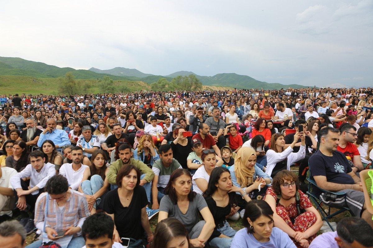 Fazıl Say, Munzur Nehri kıyısında konser verdi