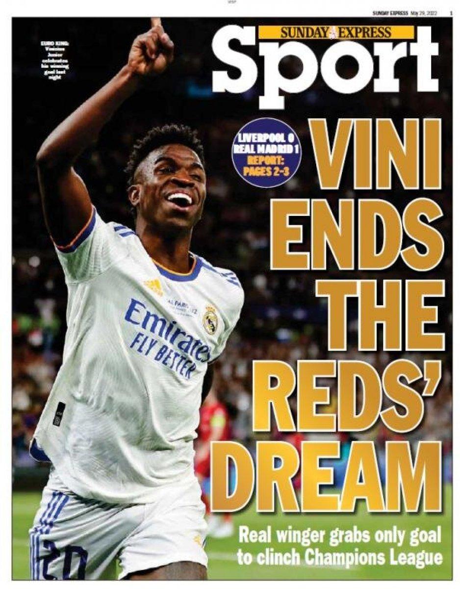 Şampiyonlar Ligi finali sonrası dünya basınından manşetler