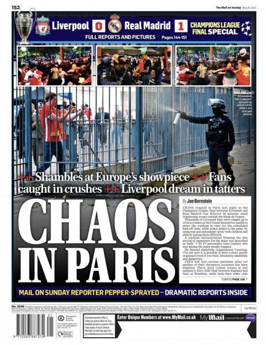 Şampiyonlar Ligi finali sonrası dünya basınından manşetler