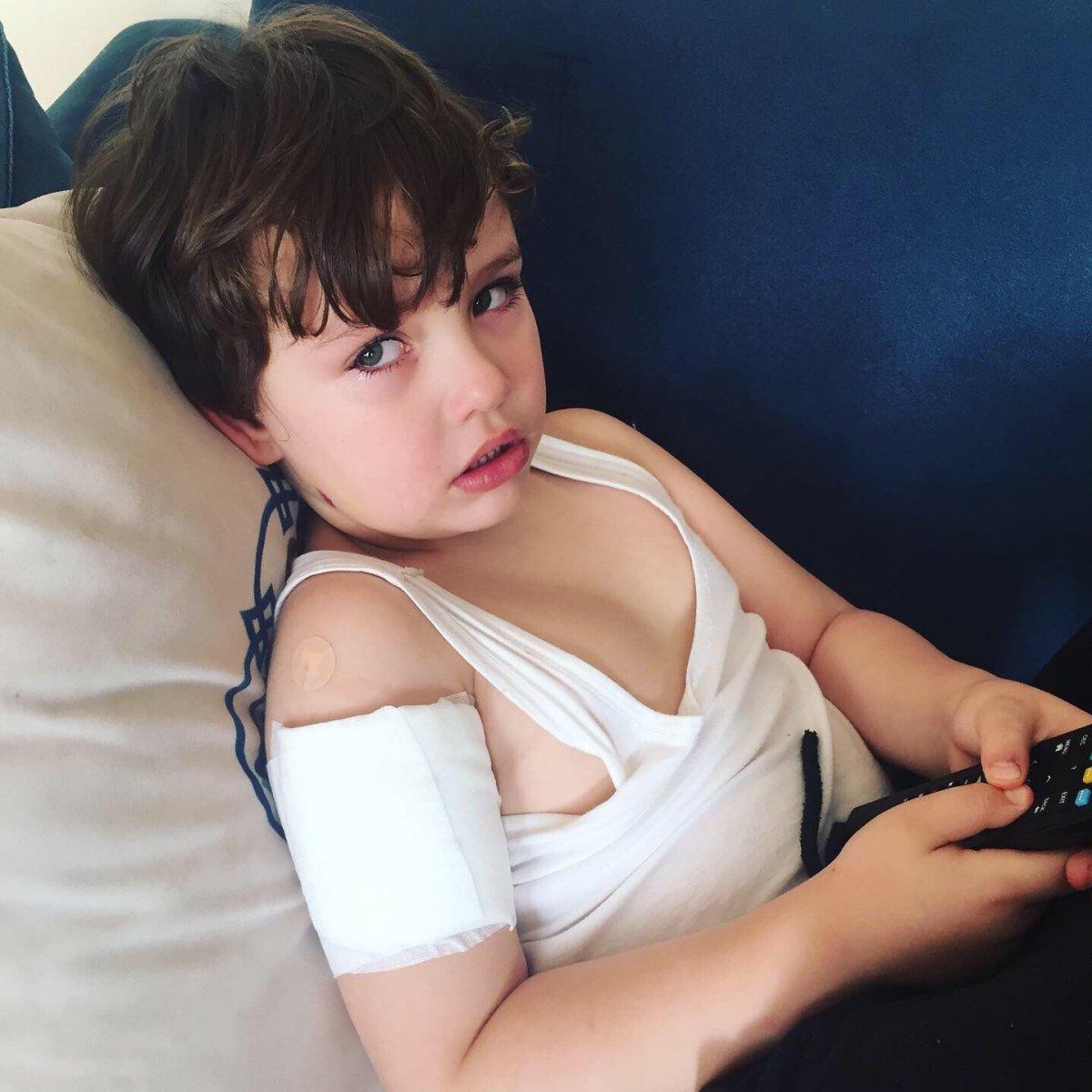 Zonguldak'ta 5 yaşındaki çocuğa köpek saldırısı