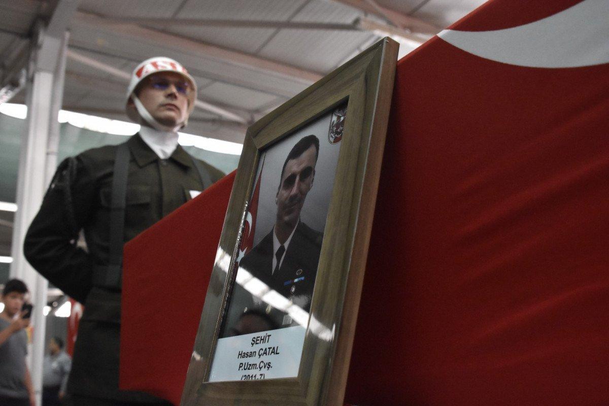 Şehit Hasan Çatal'a veda