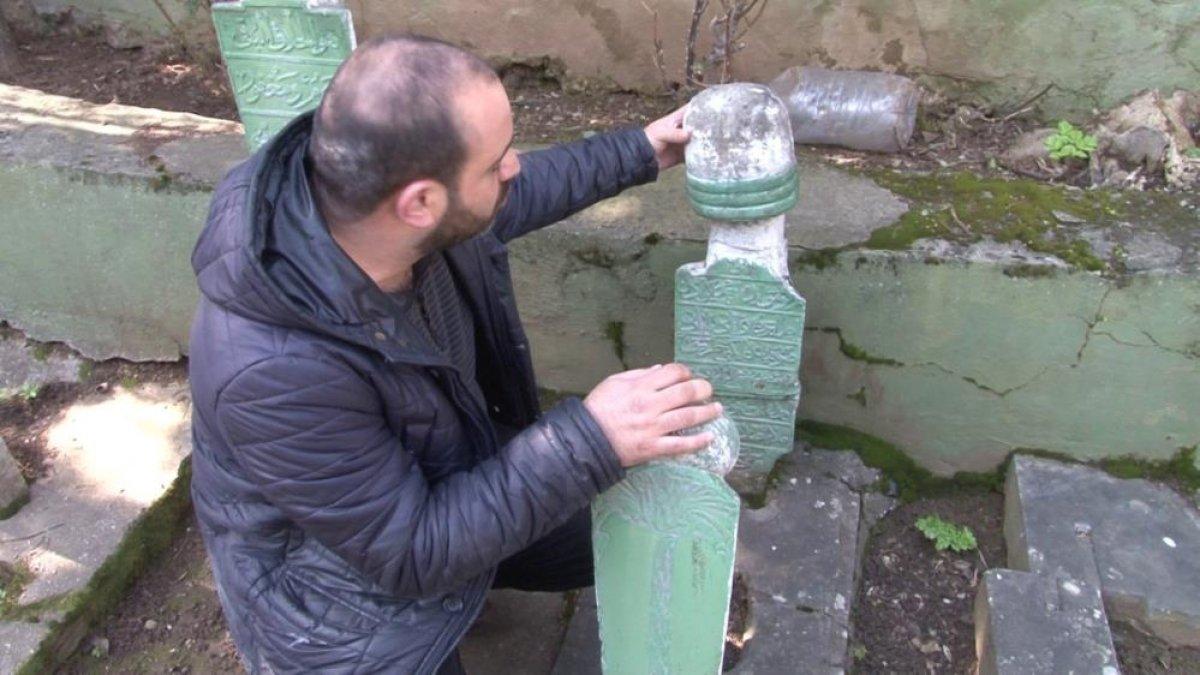 İstanbul'un fethinde görev alan askerin kabri harabeye döndü