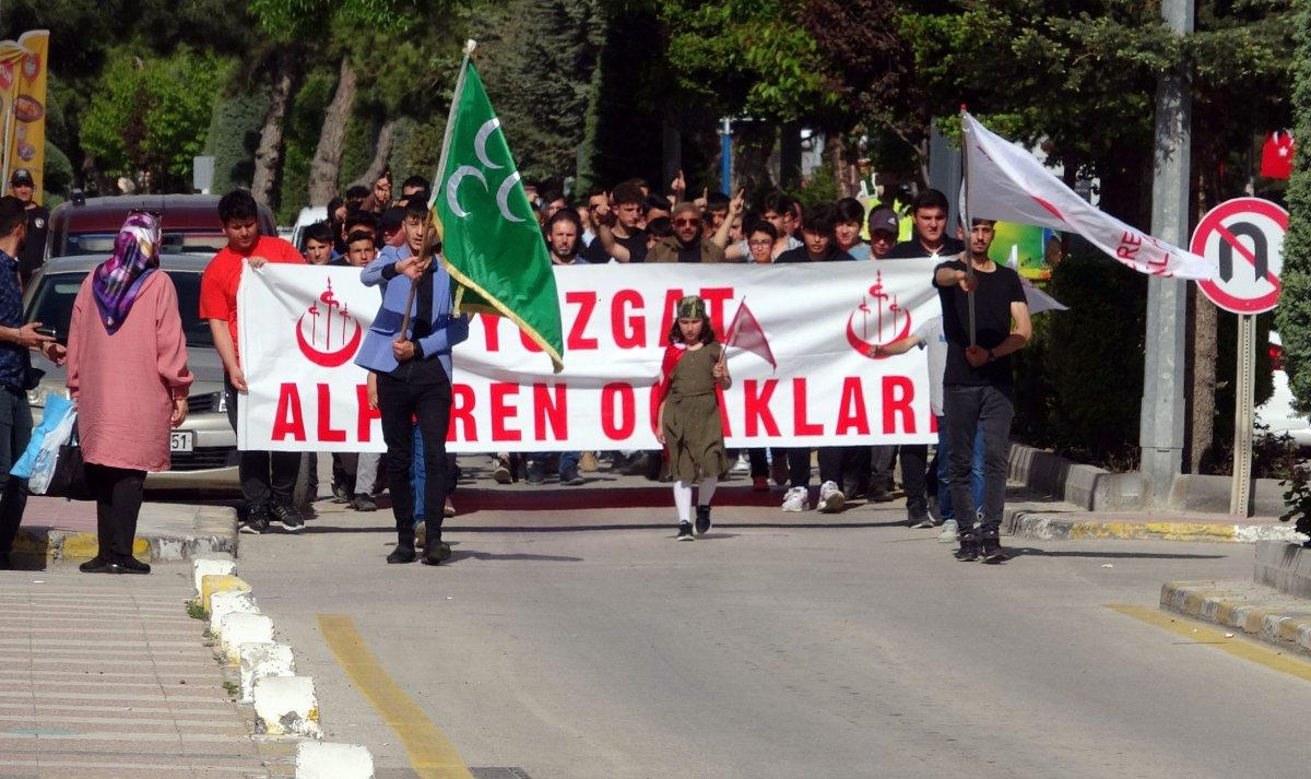 Yozgatlılar şehitler için yürüdü