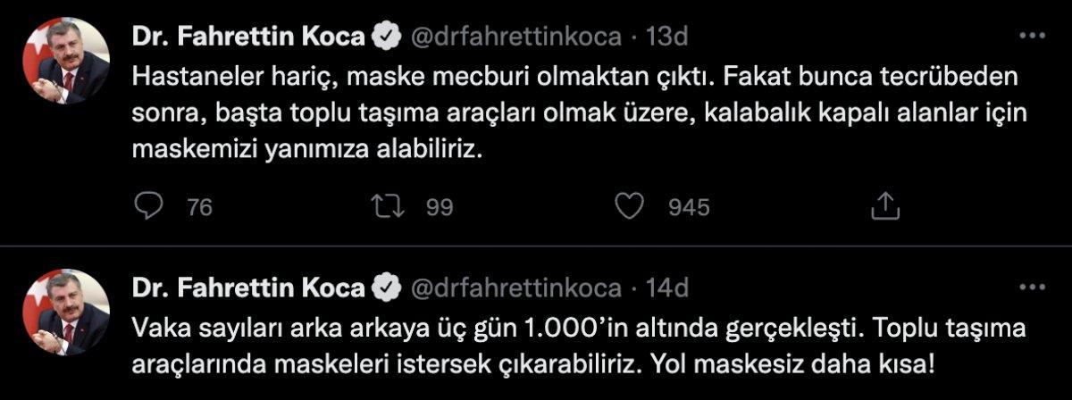 Toplu taşımada maske zorunluluğu kalktı