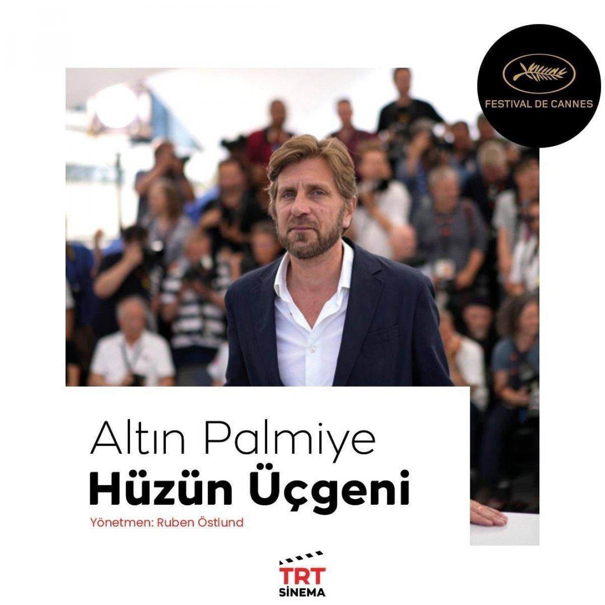 TRT ortak yapımı film, Cannes'da Altın Palmiye kazandı