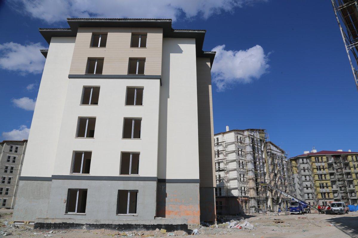 Kayseri'deki TOKİ projesinin yüzde 50'si tamamlandı